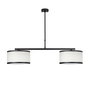 Opviq Way - 11621 Lámpara de araña en blanco y negro